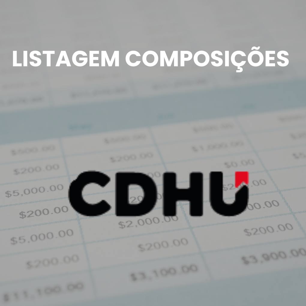 Listagem Comp CDHU